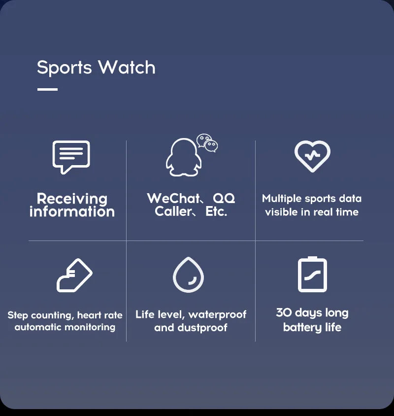 New 116plus Smart Watch Women Men Full Touch Screen Sport Fitness Watch Man IP67 Waterproof Bluetooth For Ios Android Smartwatch