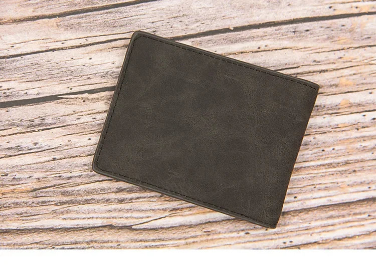 Business Men Wallets Small Money Purses Wallets New Design Dollar Price Top Men Thin Wallet with Coin Bag Zipper Coin Bag Wallet