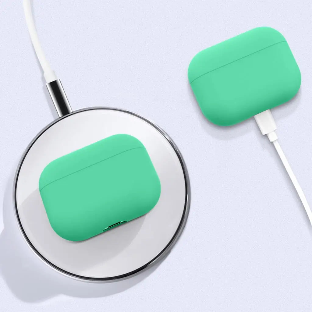 Soft Silicone Case Earphone For Apple Airpods Pro Case Bluetooth Wireless Headphone Protective Cover Box for Airpods Pro 1st gen