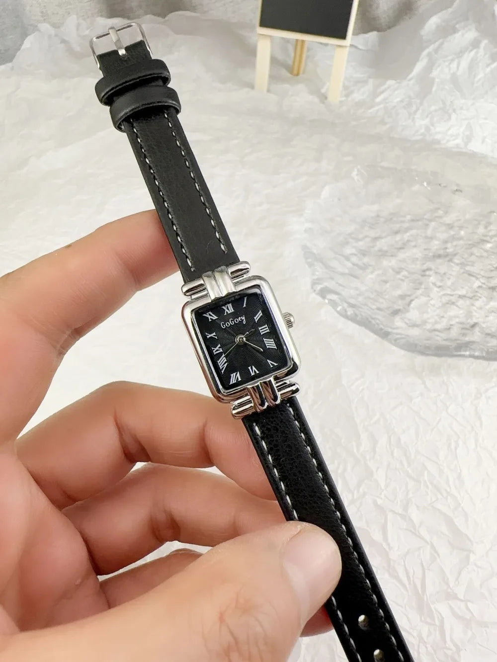 Fashion Ladies Watch Simple Vintage Roman Dial Quartz Watch Leather Strap Women Wristwatches Dropshipping Relojes Para Mujer