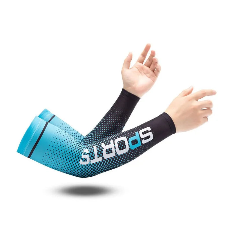 Gloves Sun UV Protection Hand Protector Cover Arm Sleeves Ice Silk Sunscreen Sleeves Outdoor Arm Cool Sport Cycling Sleeves