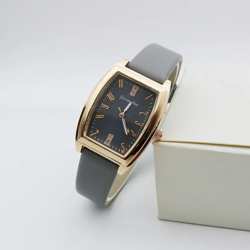 Vintage Charming Quartz Watch for Women Belt Wrist Watches Fashion Accessories Girl Party Gifts Reloj