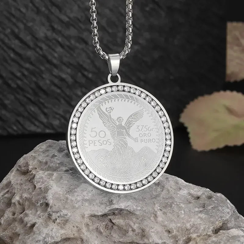 Hip Hop Cubic Zirconia Pave Bling Iced Out Elephant Pendant Animal Necklace Men Women Hip Hop Cool Rap Jewelry Birthday Gift