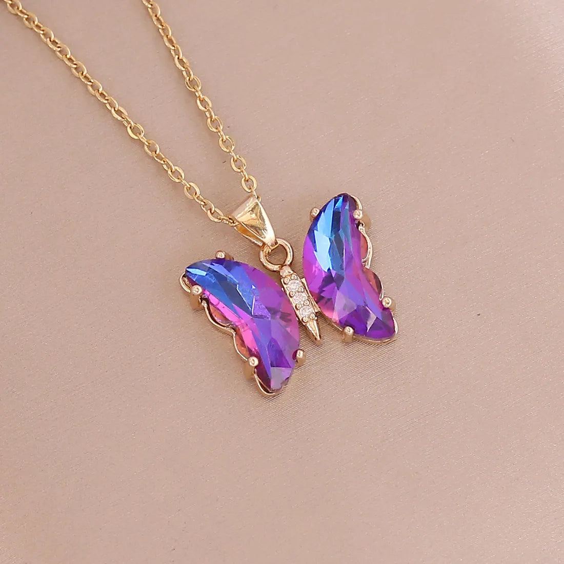 Korean Fashion Y2k Gradient Big Butterfly Earrings For Women 2023 Trending 7 Colors Butterfly Ear Studs Accessories Jewelry Gift