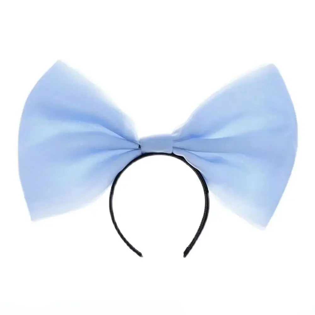 Pink Black big Bow Knot Hairbands Hairpin for Women Girls Hair Accessories Hair Band Ties Headbands for Children Headdress