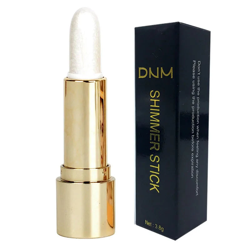 3 Colors 3D Face Brighten Highlighter Bar Cosmetic Face Contour Bronzer Shimmer Highlighter Stick Concealer Cream Makeup tool