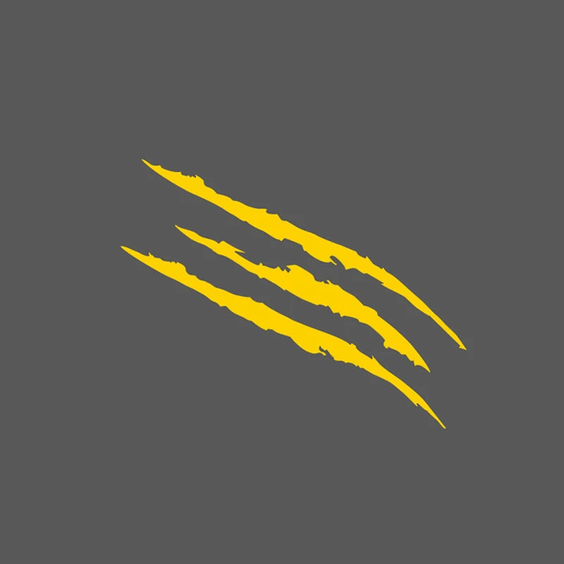 Car Styling Headlights Personalized Car Stickers Monster Claw Scratch Stripe Marks Headlight Decal Car Stickers Auto Accessorie