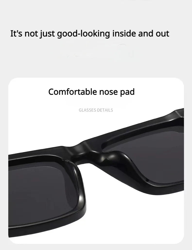 2024 New Square fashionable Sunglasses ins Sun Glasses Ladies and gentleman Classical Shades for outdoor Drive Leisure Travel