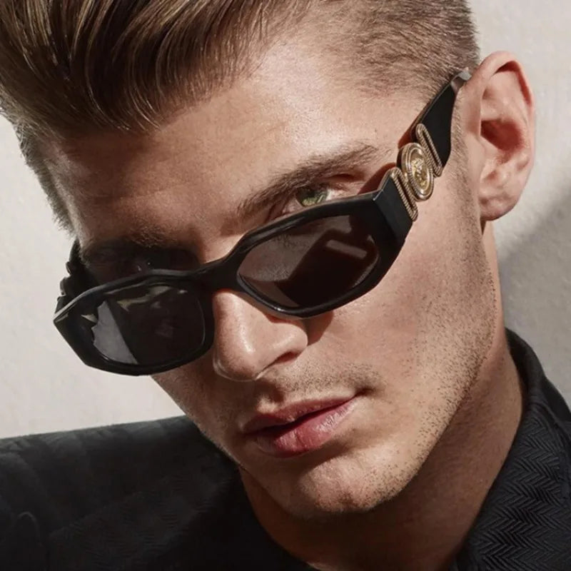 Vintage Square Sunglasses Women Men Luxury Brand Designer Sun Glasses Travel Shades Retro Eyewear UV400 Zonnebril Voor Mannen