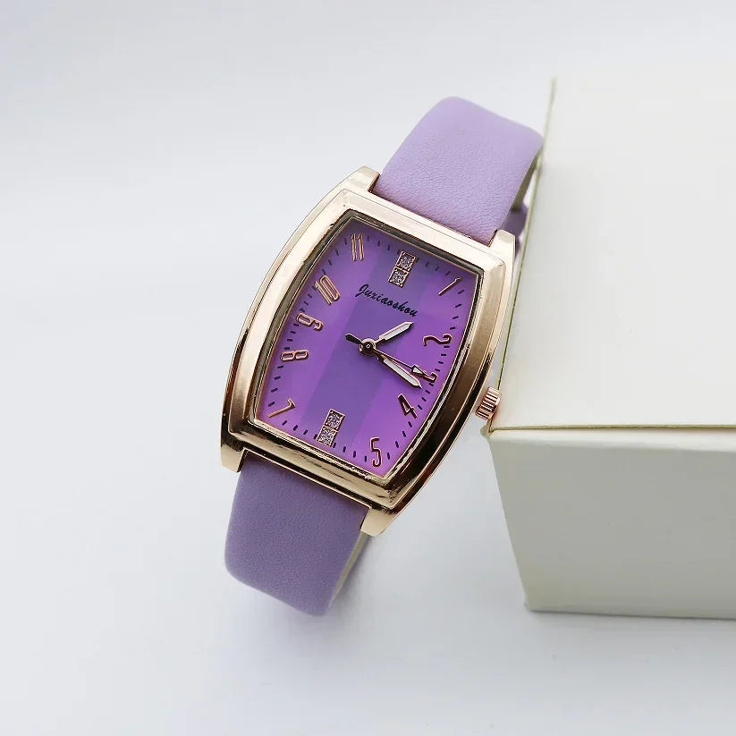 Vintage Charming Quartz Watch for Women Belt Wrist Watches Fashion Accessories Girl Party Gifts Reloj