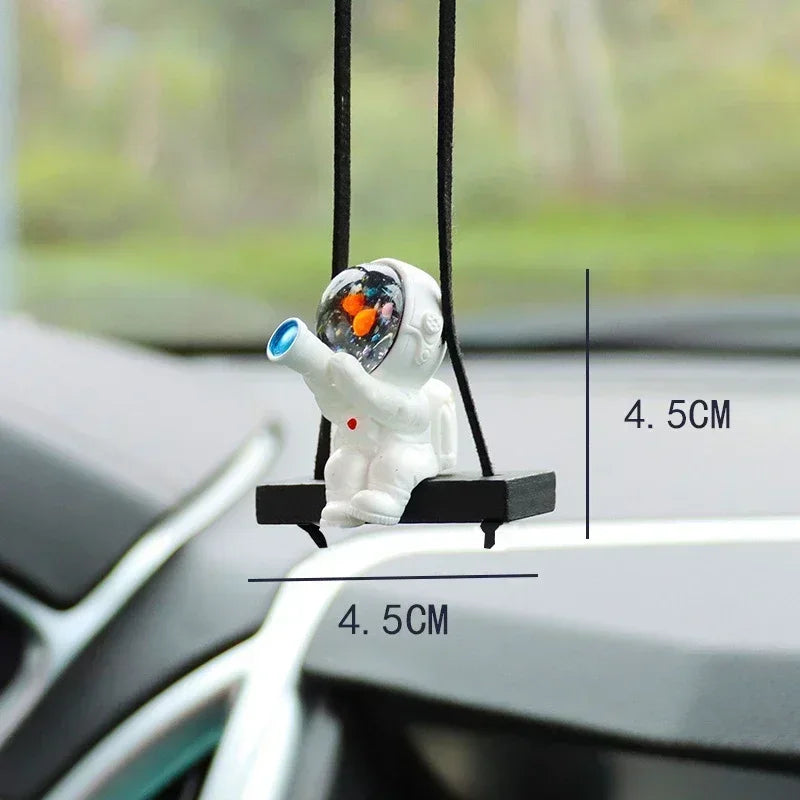 Car Accessories Interior Fun Ornaments Adorn Decors Car Decoration Creative Astronaut Pendant