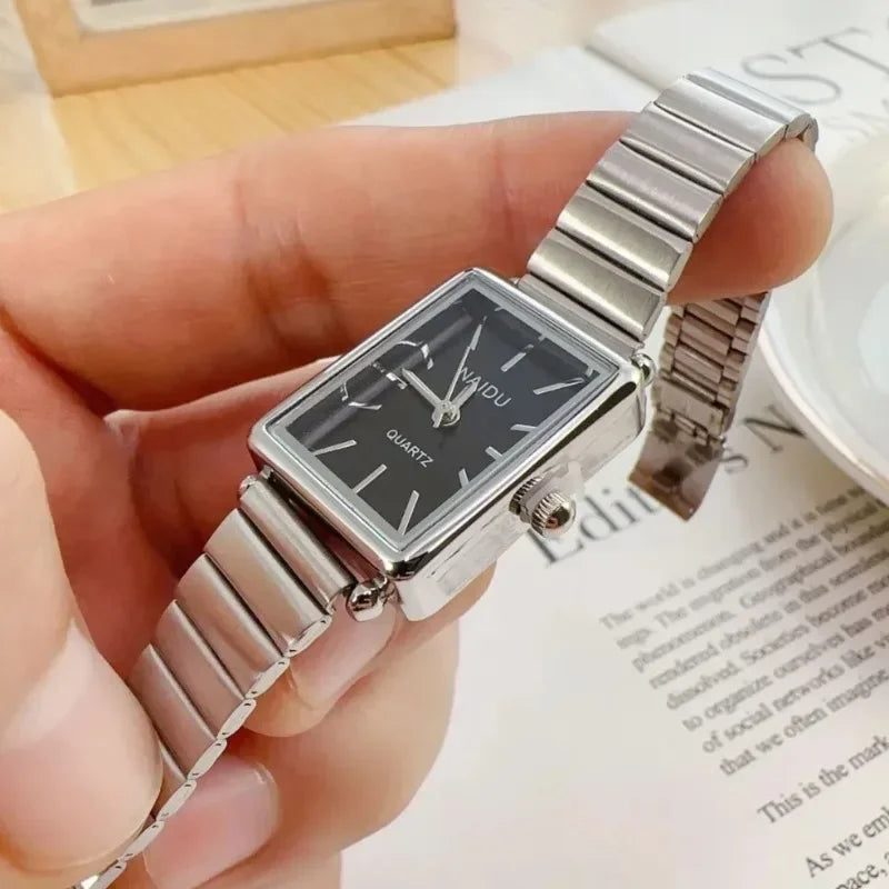 2025 New Women Watch Stainless Steel Belt Quartz Watch Luxury Ladies Quartz Wristwatch Dropshipping Relojes Para Mujer