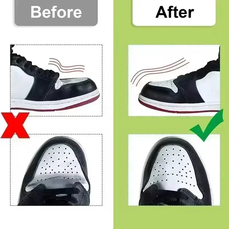 5Pairs Anti Crease Shoe Head Protector for Casual Sneaker Anti Wrinkle Shoe Toe Caps Support Stretcher Expander Shoes Protection