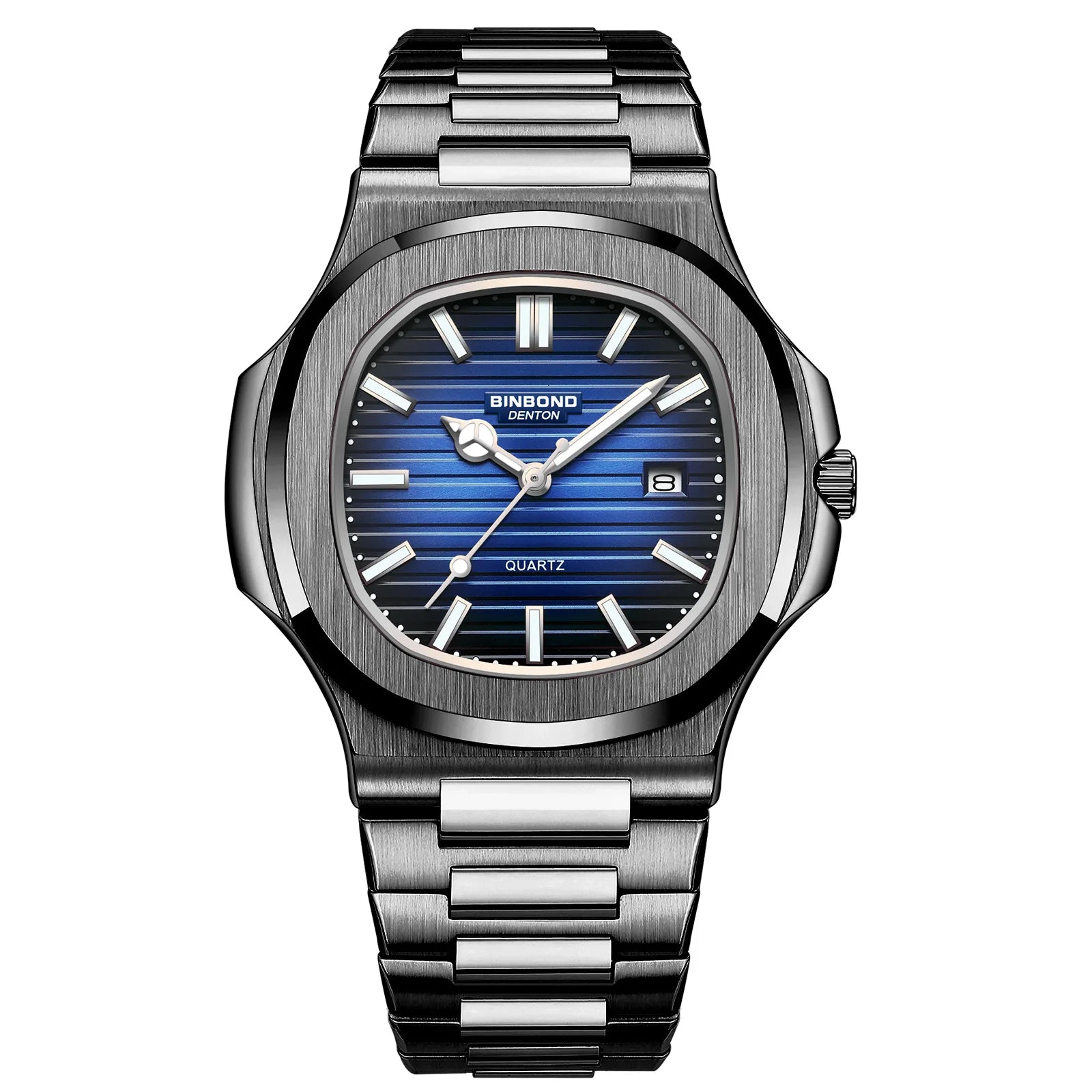 UTHAI CQ249 Luxury men's quartz Watch waterproof ultra-thin watch stainless steel Man watch clock sport Relo watches for man