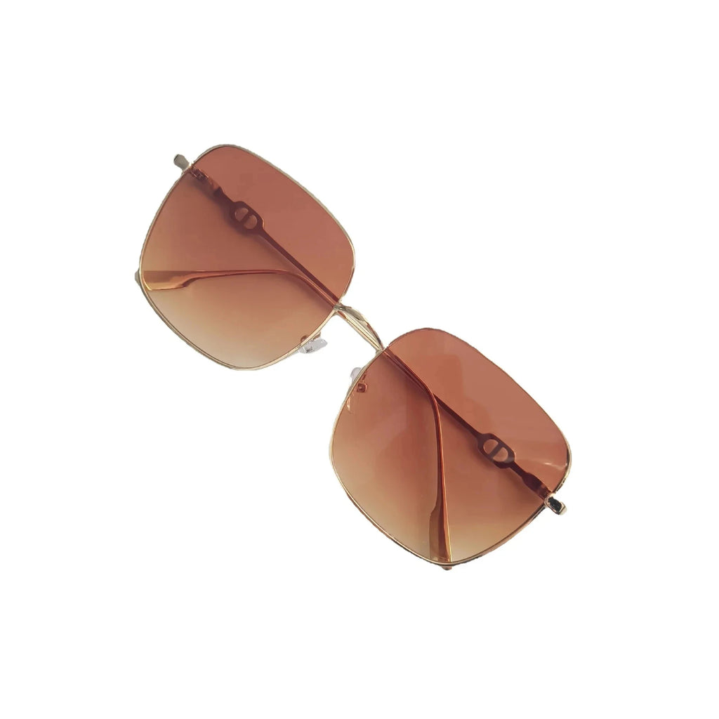 New Sunglasses Women Rimless Square Sun Glasses Luxury Ladies Fashion Personality Shades Gradient Eyewear UV400 Gafas De Sol