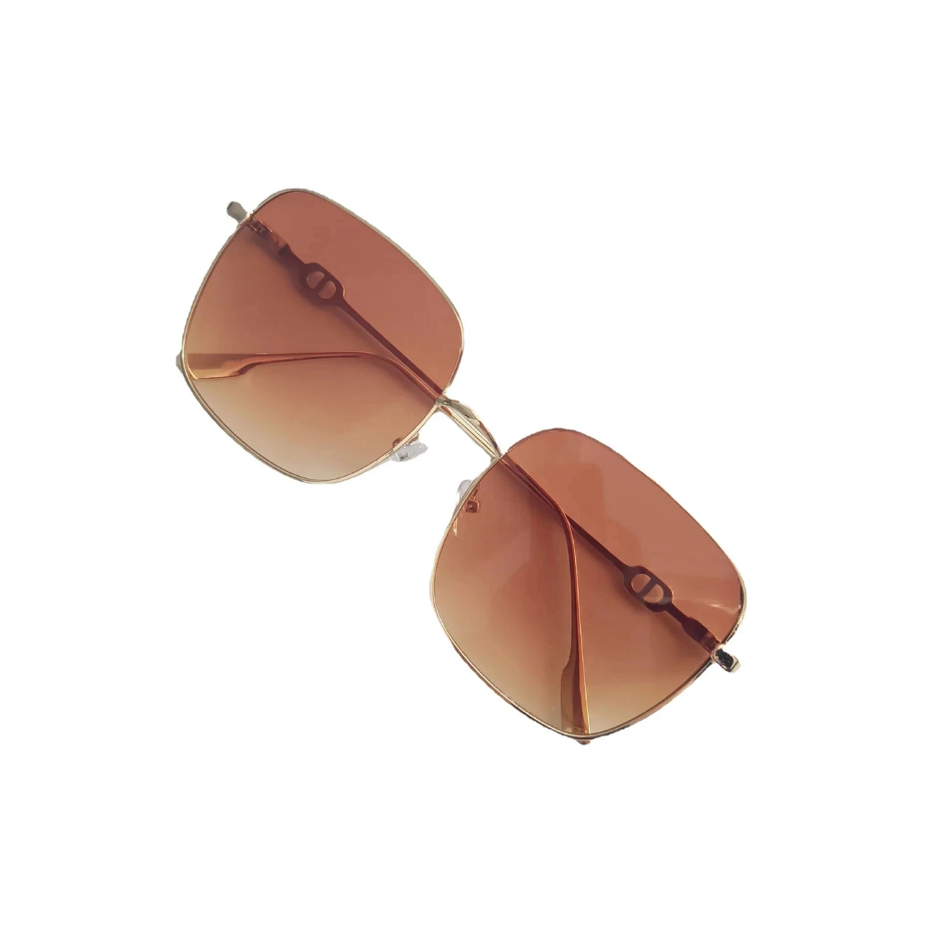 New Sunglasses Women Rimless Square Sun Glasses Luxury Ladies Fashion Personality Shades Gradient Eyewear UV400 Gafas De Sol