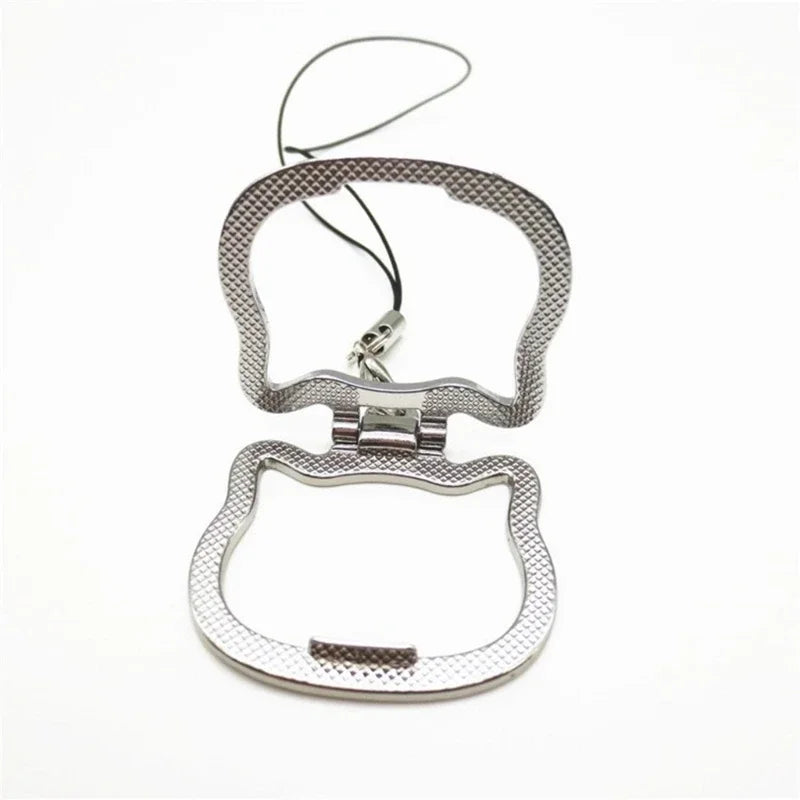 Mobile Phone Lanyard Multifunctional Stand Universal Metal Folding Ring Pendant Lanyard Desktop Support Stand
