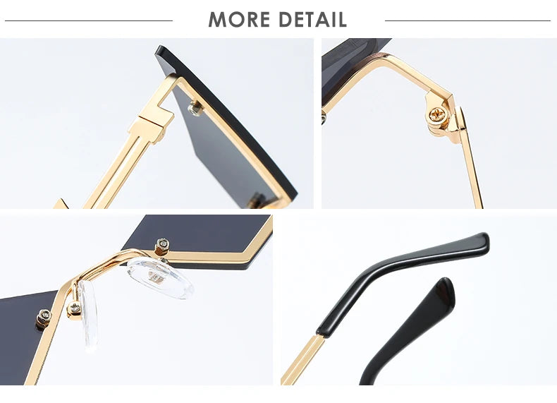 Luxury Fashion Narrow Sunglasses Irregular Diamond Cutting Sunglasses Personality Street Shoot Sun Glasses Female Eyewear UV400