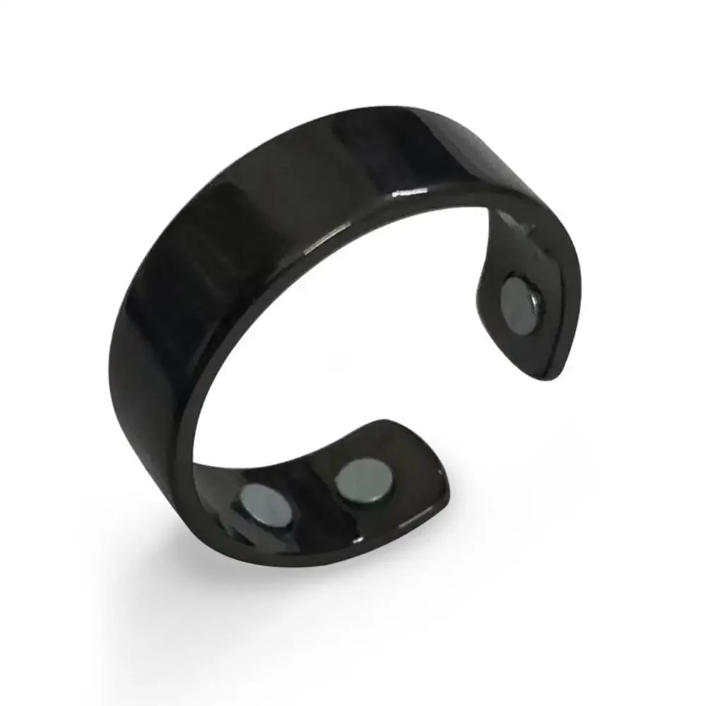 Energy Magnetic Tourmaline Ring Health Care Jewelry For Man Women Ring Bangle Slimming Product Magnetic Ring