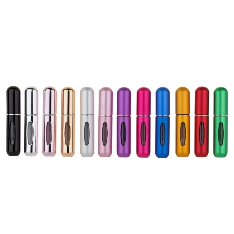 5ml 8ml Portable Mini Refillable Perfume Bottle With Spray Scent Pump Empty Cosmetic Containers Atomizer Bottle For Travel Tool