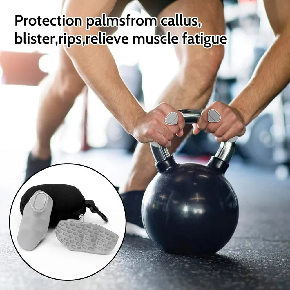 Gym Gloves Grip Strengthener Silicone Palm Grips Crosstraining Palm Grip Hand Protection for Gymnastics Weightlifting Exercise