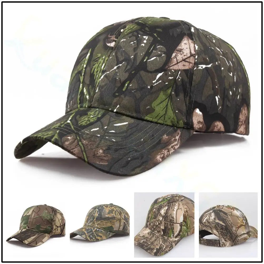 Summer Adjustable Baseball Caps Unisex Sports Outdoor Sunscreen Quick-Drying Casual Caps Women Men Camouflage Hats
