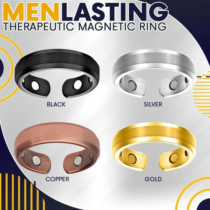 Energy Magnetic Tourmaline Ring Health Care Jewelry For Man Women Ring Bangle Slimming Product Magnetic Ring