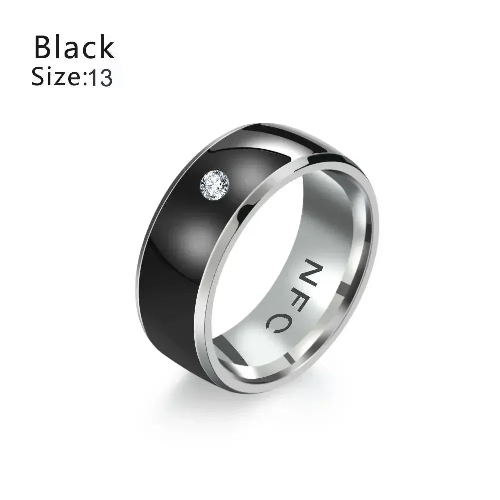 NFC Smart Finger Ring Intelligent Wear Connect Android Phone Equipment Rings Fashion