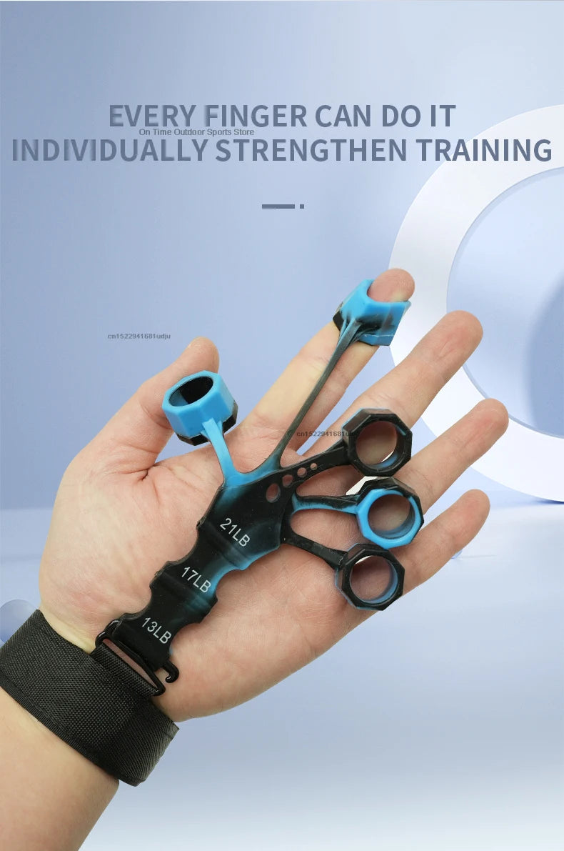Hand Grip Strengthener Physical Tools Guitar Finger Trainer Training and Exercise Gym Arthritis Grip Trainer Hand Expander Grips