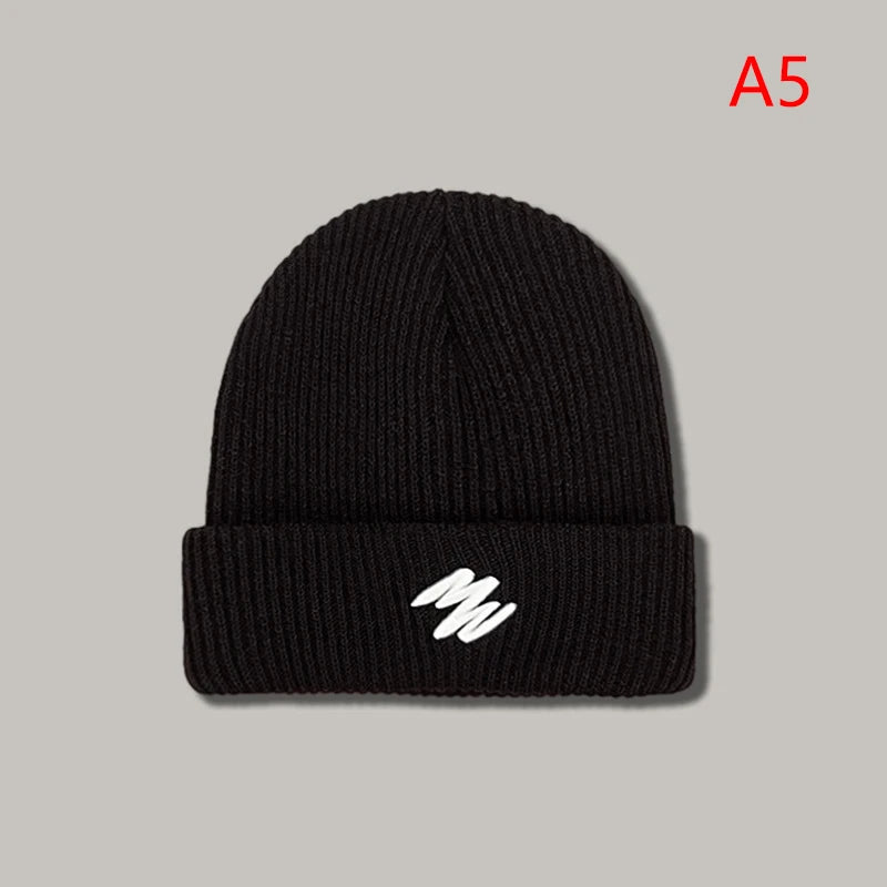 Winter Hats For Unisex Beanies Knitted Solid Cute Hat Lady Autumn Female Beanie Caps Warmer Bonnet Men Casual Cap