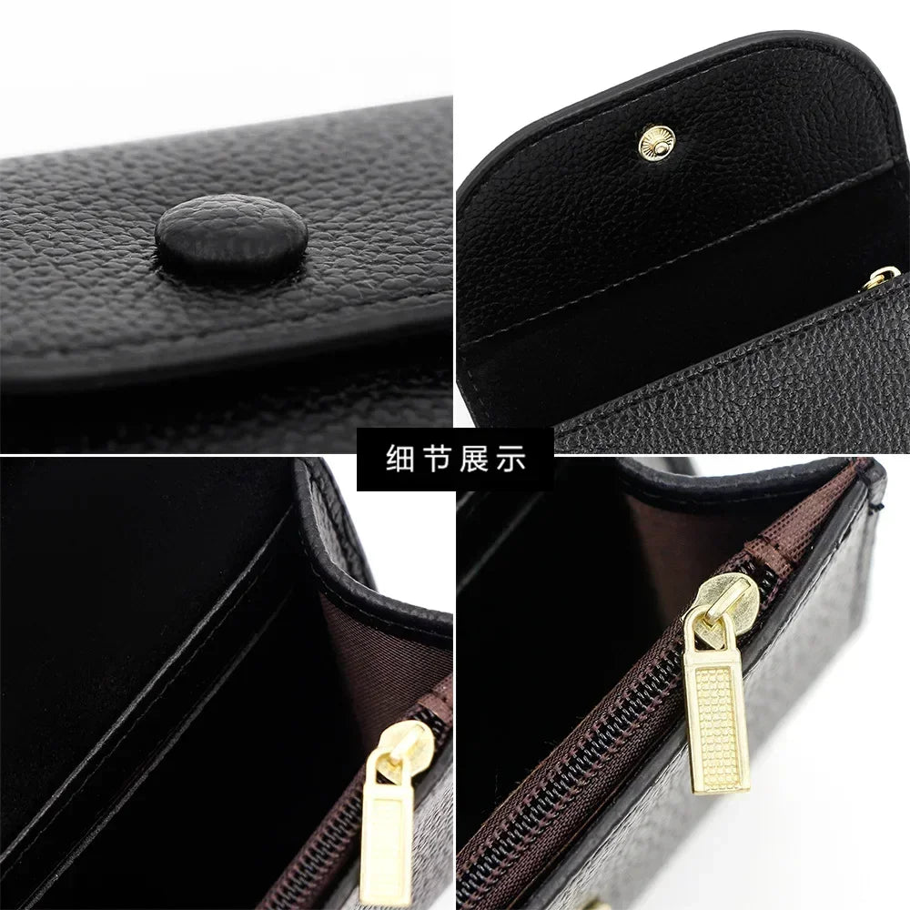 1PC Practical Women's Small Card Wallet Simple and Fashionable Small Card Bag School Girls' Coin Wallet Key Storage Bag