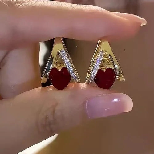 New Cat's Eye Fashion Geometric Earrings for Women Temperament Drop Earrings Girl Gift Earring Wedding Party Jewelry Gift