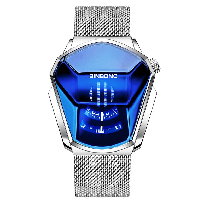 UTHAI New Men's Watch Fashion Luxury Creative New Concept Luminous Calendar Waterproof Small Tripod Quartz Watch RELOJ HOMBRE