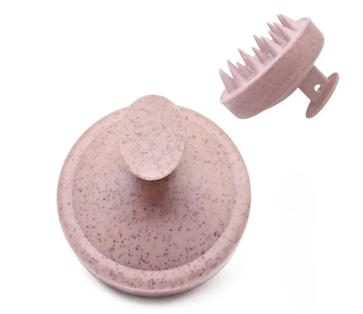 Silicone Shampoo Brush Head Scalp Massage Comb Hair Washing Comb Body Massage Brush Bath Shower Brush Salon Hairdressing Tool