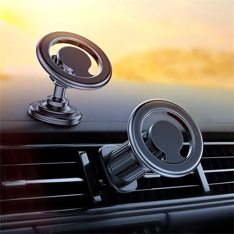 Strong Magnet Car Air Vent Phone Holder for Magsafe Accessories Stand Magnetic Car Dashboard Support for iPhone 15 14 13 12 Pro
