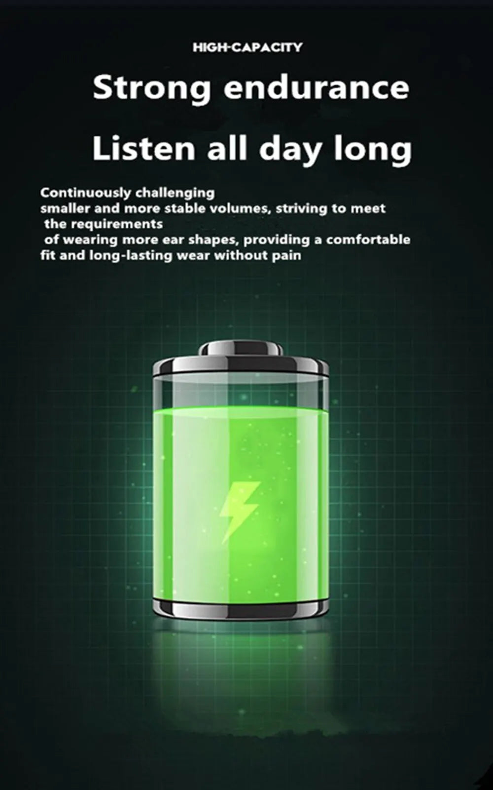 Bone Conduction Earbuds Waterproof Mini Single Ear Clip Earphone Bluetooth-compatible 5.3 Wireless Headphone for Call Smartphone
