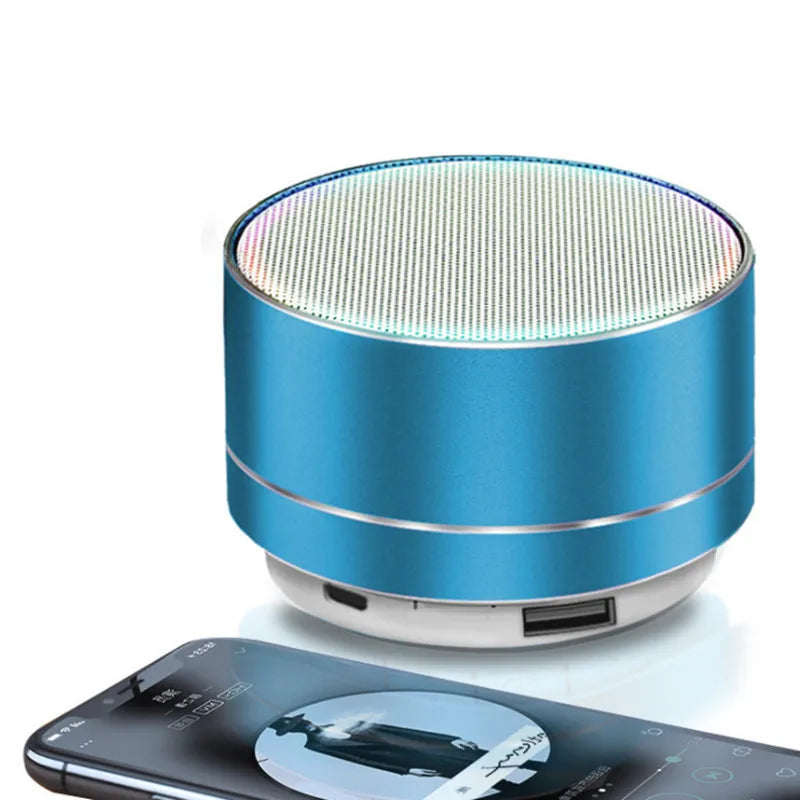 New Wireless Speaker Bluetooth Outdoor Subwoofer MINI Portable Speaker Radio Music Sound Box Aluminum Alloy Wireless Speaker A10