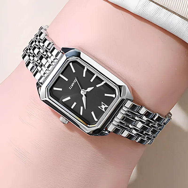 Brand Ladies Quartz Watch Steel Strap Luxury Fashion Wristwatches for Women Female Roman Scale Clock Dropshipping Reloj Mujer