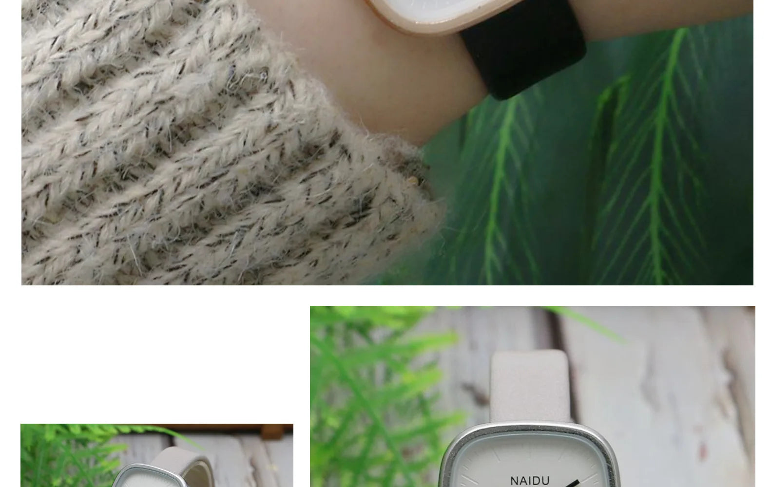 Simple Versatile Leather Belt Quartz Watch Fashion Student Small Square Watch Men and Women Student Wrist Watches Wholesale