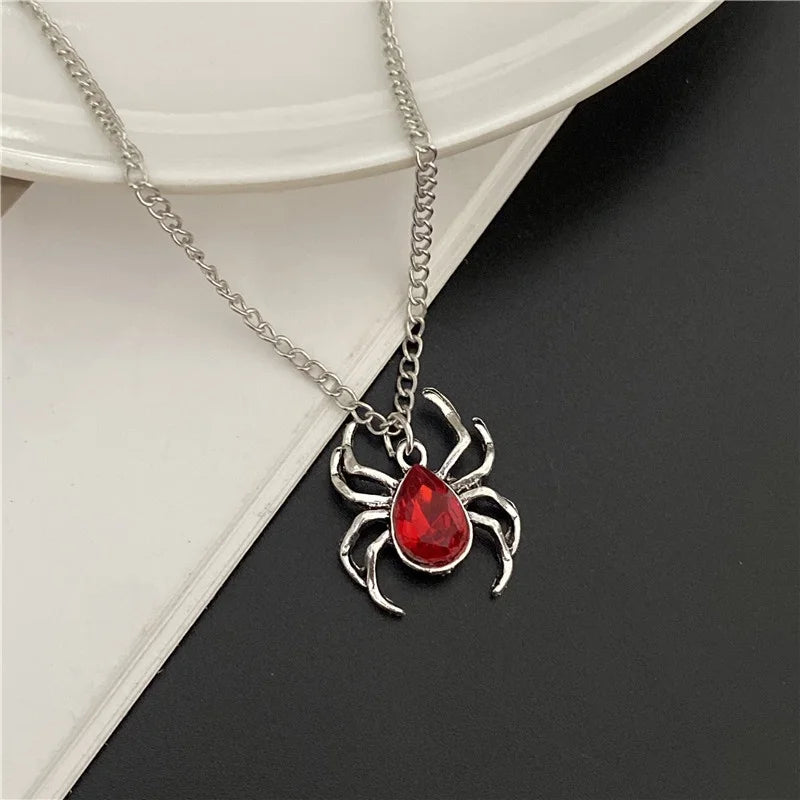 Punkl Big Cross Pendant Necklaces for Women Men Gothic Irregular Cross Clavicle Chain Necklaces Aesthetic Jewelry