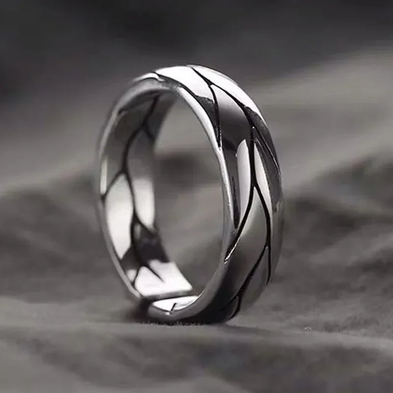 Egyptian Eye of Horus Open Ring Retro Pharaoh Totem Adjustable Ring Men\'s Hip Hop Punk Trend Amulet Jewelry