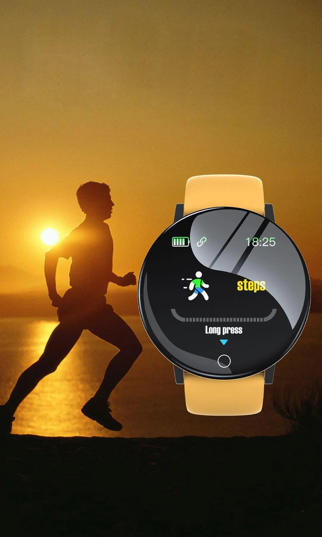 D18 Smartwatch Circular Color Screen With Multiple Sports Modes Call Information Reminder Photo Taking Music Smart Bracelet D20