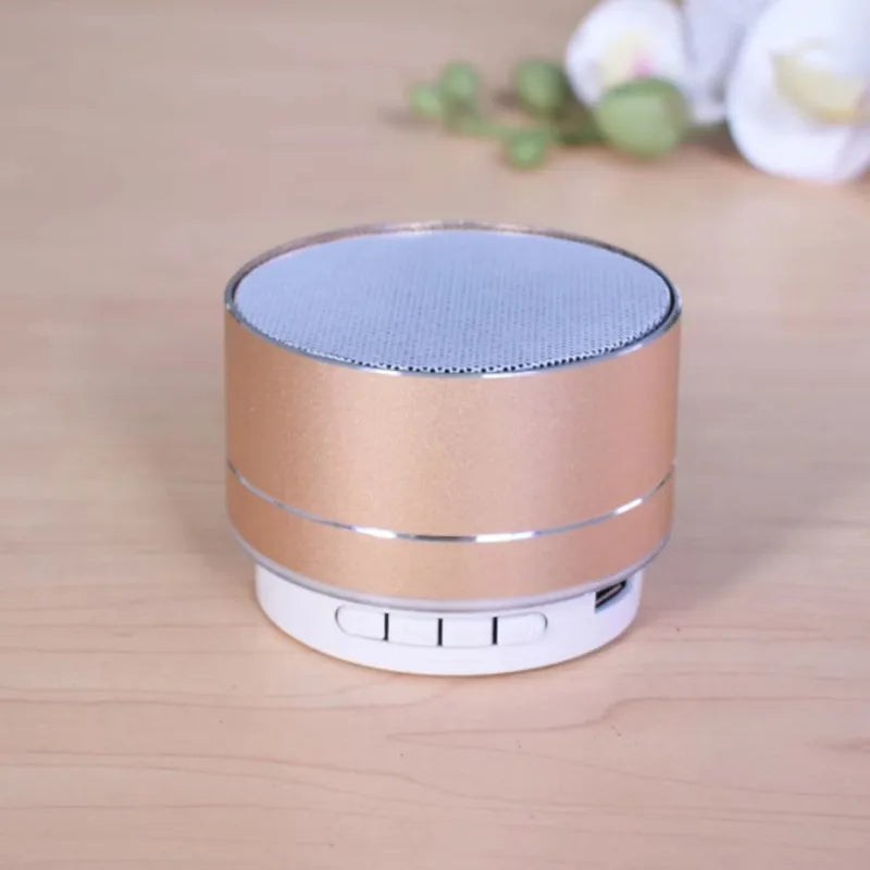 New Wireless Speaker Bluetooth Outdoor Subwoofer MINI Portable Speaker Radio Music Sound Box Aluminum Alloy Wireless Speaker A10