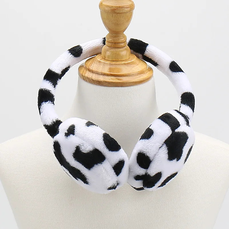 Soft Plush Earmuff for Winter Fashion Women's Outdoor Cold Protection Portable Travel Warm and Thickened Ear Muff Ear Protector