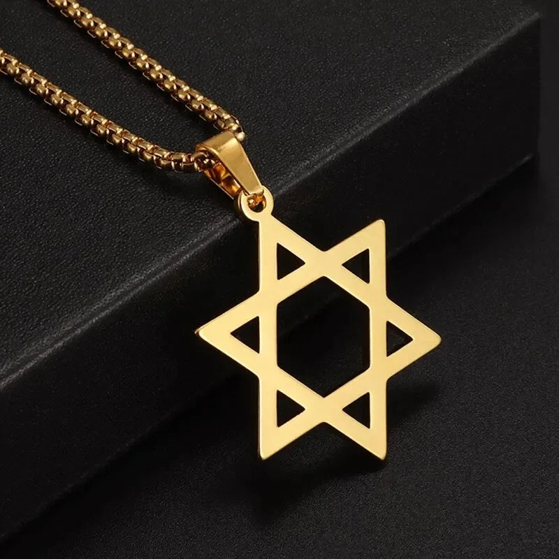 Catholic Jesus Cross Stainless Steel Pendant Necklace for Men Women Vintage Christian Prayer Jewelry