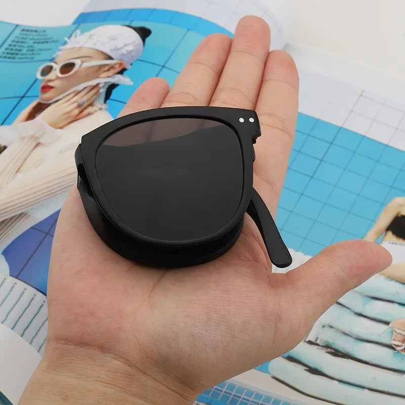 UV400 Cycling Sunglasses Portable Foldable Round Frame Shade Windshield Avoid Flying Insects Bicycle Accessories Темные Очки