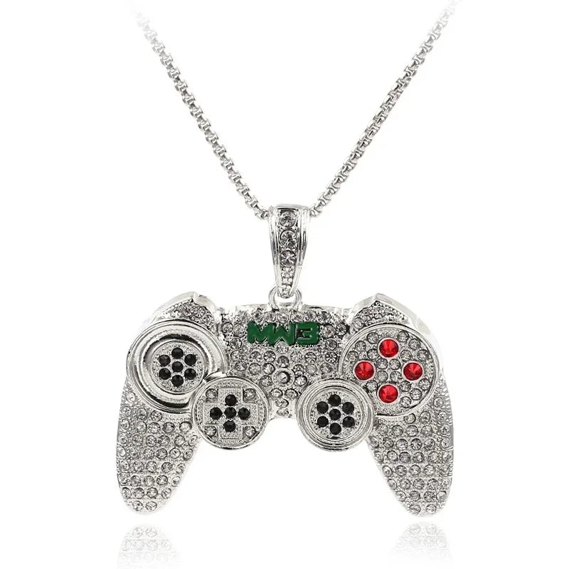 Classic Fashion Punk High Quality Metal Male and Female Hip-hop Pendant Necklace Slip Chain Jewelry