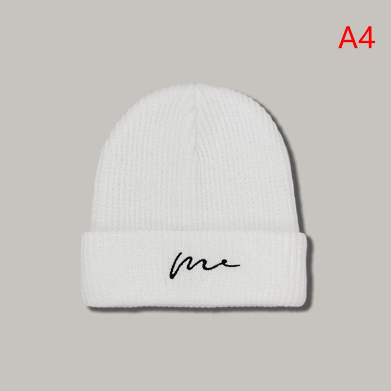Winter Hats For Unisex Beanies Knitted Solid Cute Hat Lady Autumn Female Beanie Caps Warmer Bonnet Men Casual Cap