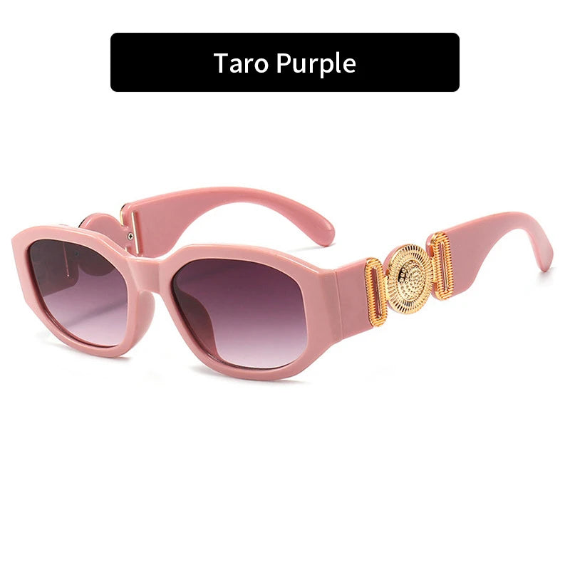 Vintage Square Sunglasses Women Men Luxury Brand Designer Sun Glasses Travel Shades Retro Eyewear UV400 Zonnebril Voor Mannen