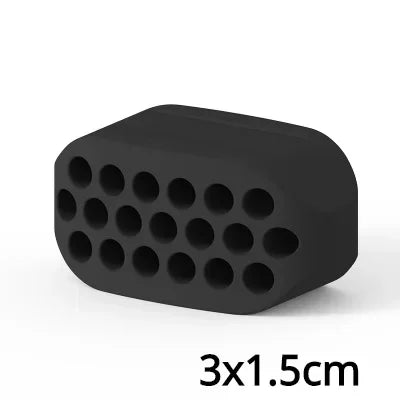 One Set Fitness Face Masseter Facial Pop Go Mouth Jaw Exerciser Muscle Chew Ball Chew Bite Breaker Training with Box